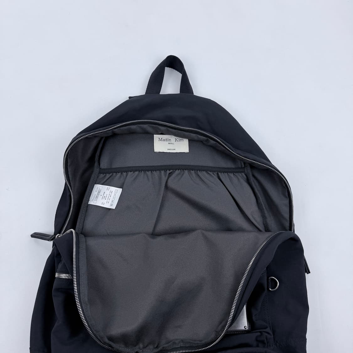 마뗑킴 카고 올데이 백팩 블랙 상품이미지3
