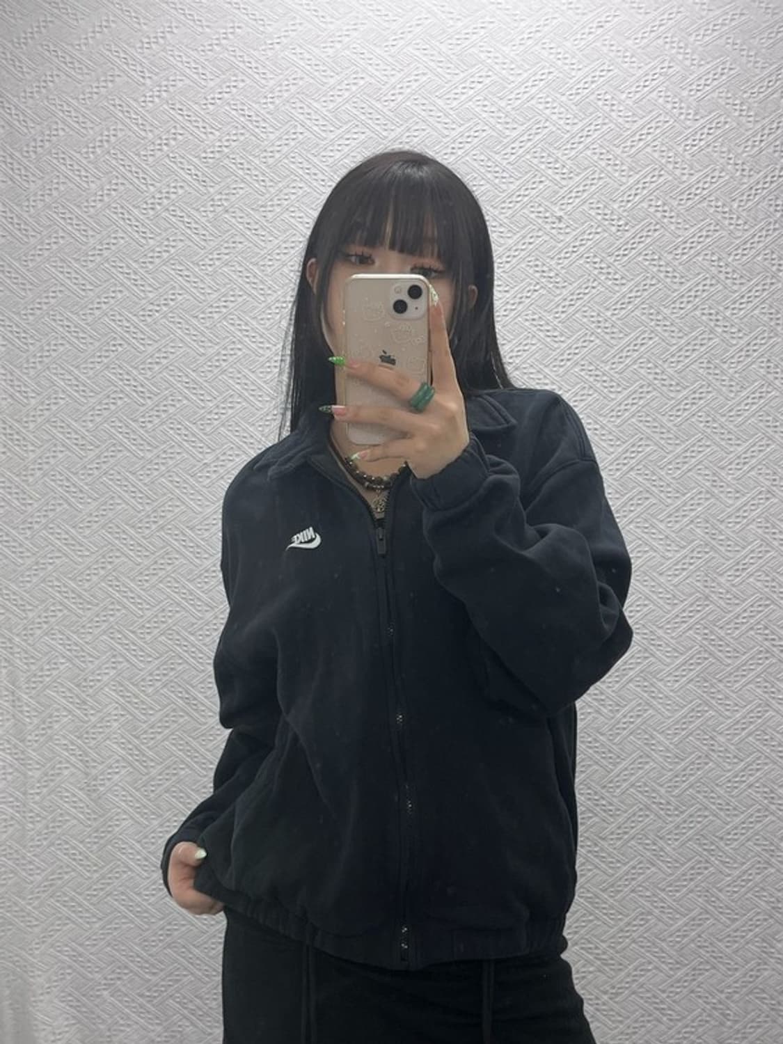 나이키 캐주얼 클럽 해링턴 약기모 집업 자켓 XL C09201 상품이미지2