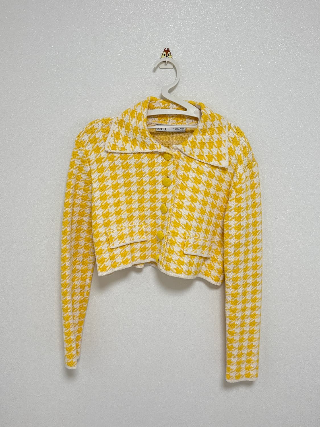 자라 트위드 니트 자켓 상품이미지1