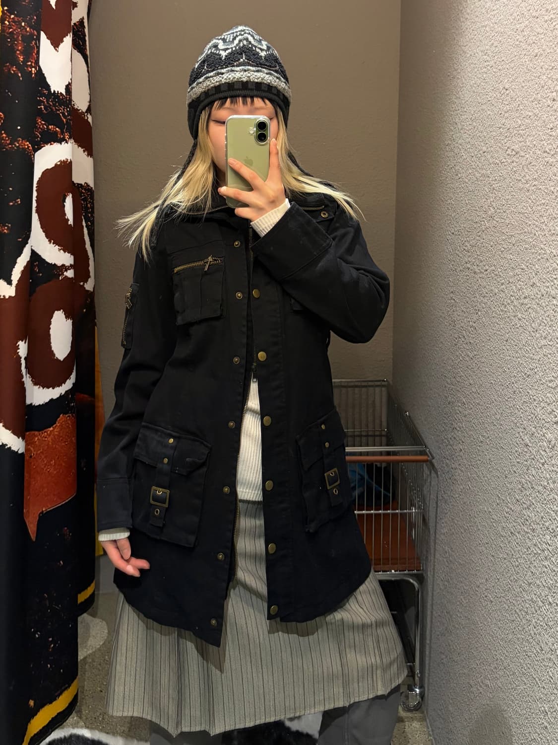 빈티지 디테일 투웨이 자켓 상품이미지2