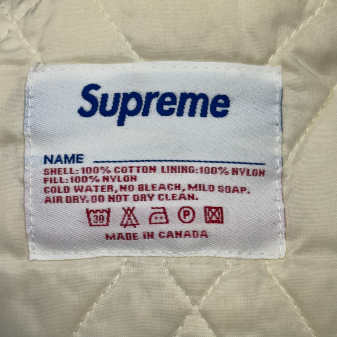 XL Supreme 브라운 코듀로이 스타디움 자켓 상품이미지5