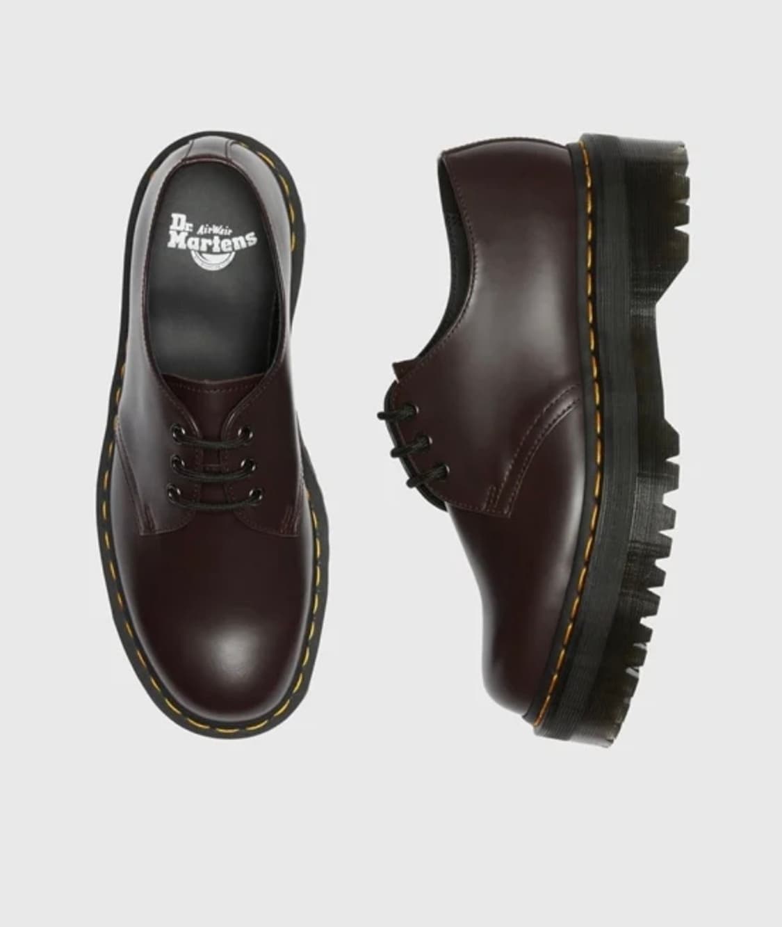 닥터마틴 1461 쿼드 버건디 uk4 상품이미지8