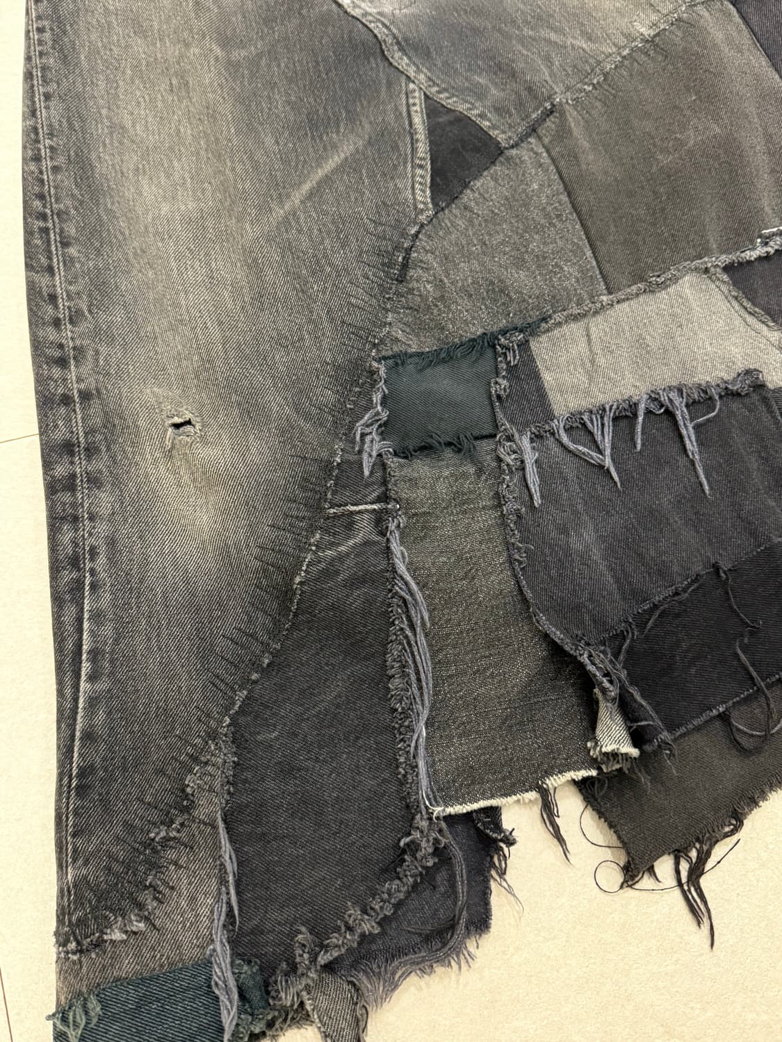 갤러리 디파트먼트 아카이브 패치워크 스커트 상품이미지3