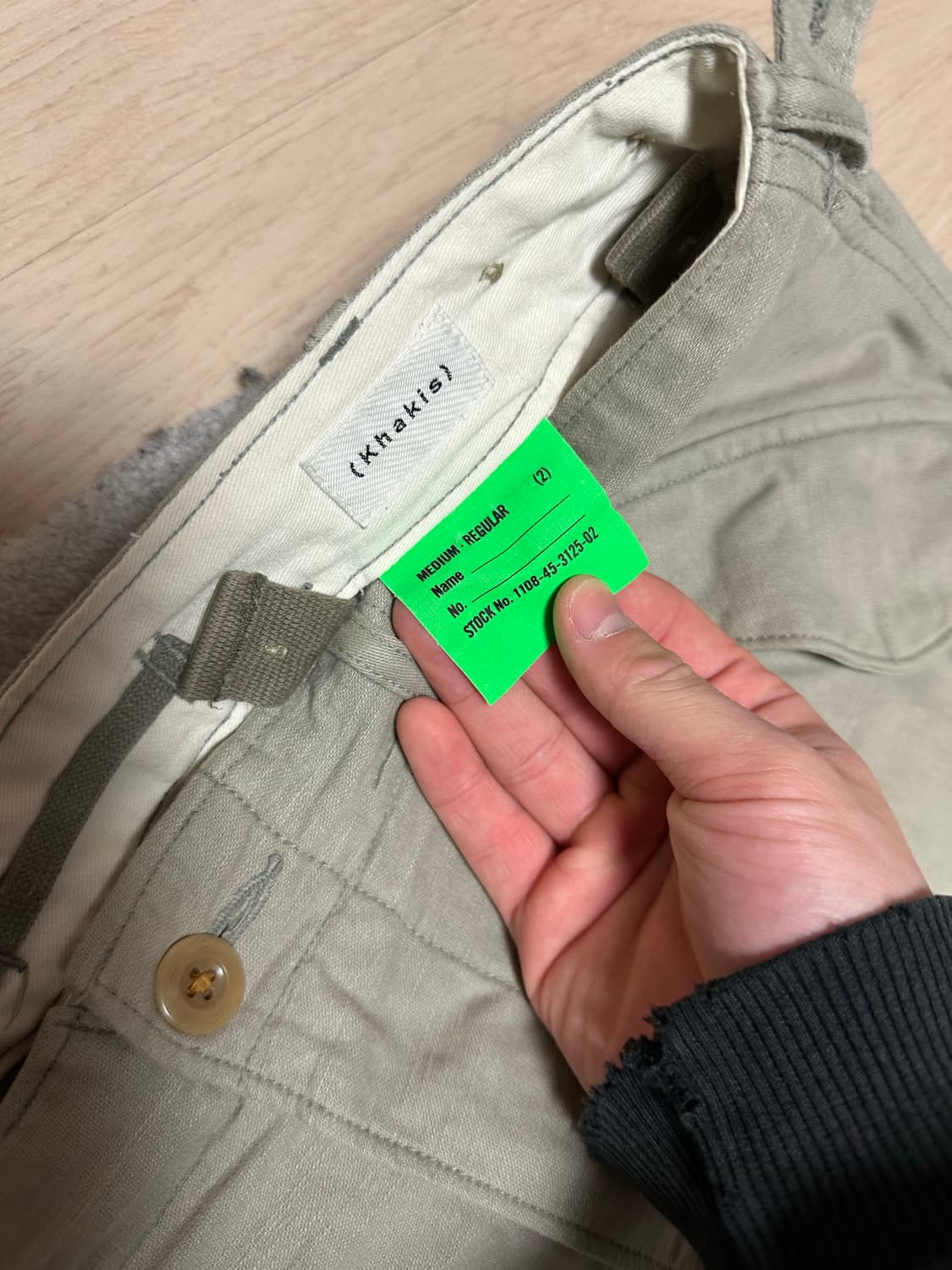 카키스 필드 팬츠 2사이즈  상품이미지5