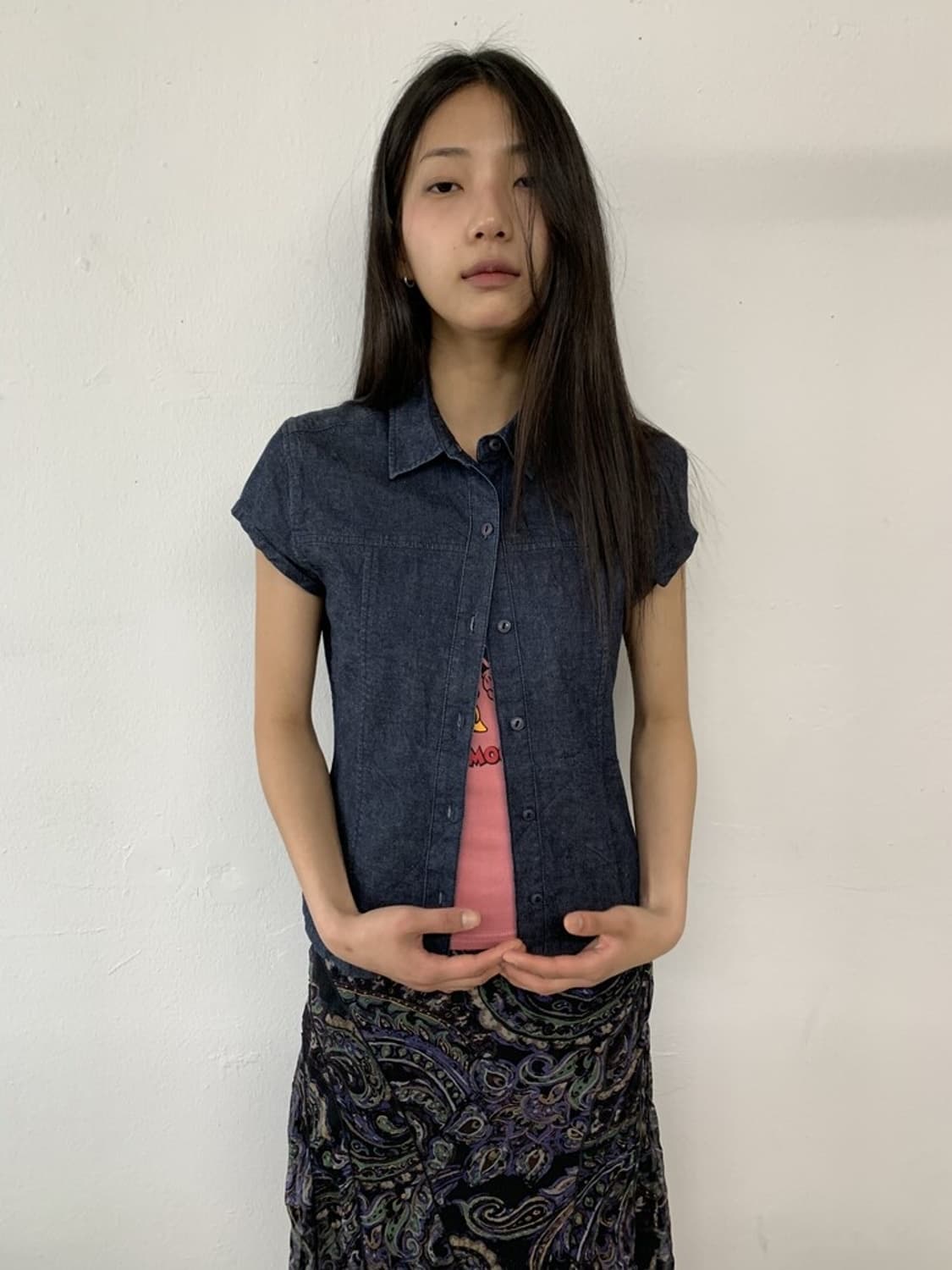 Ralph lauren indigo denim shirt 상품이미지1