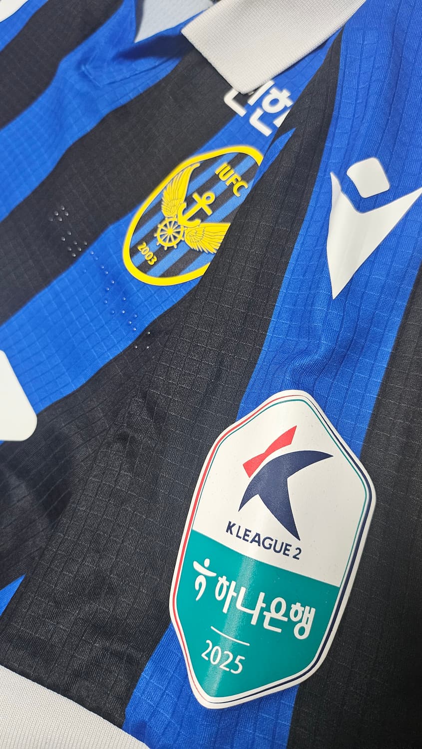 인천유나이티드 2025 홈 유니폼 s사이즈 박승호 마킹 상품이미지4