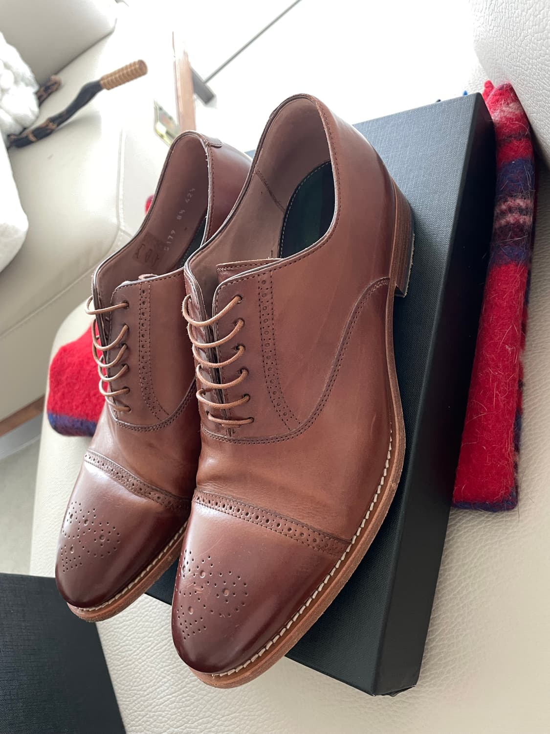 폴스미스 남성 캡토 구두 TAN 8.5 상품이미지2