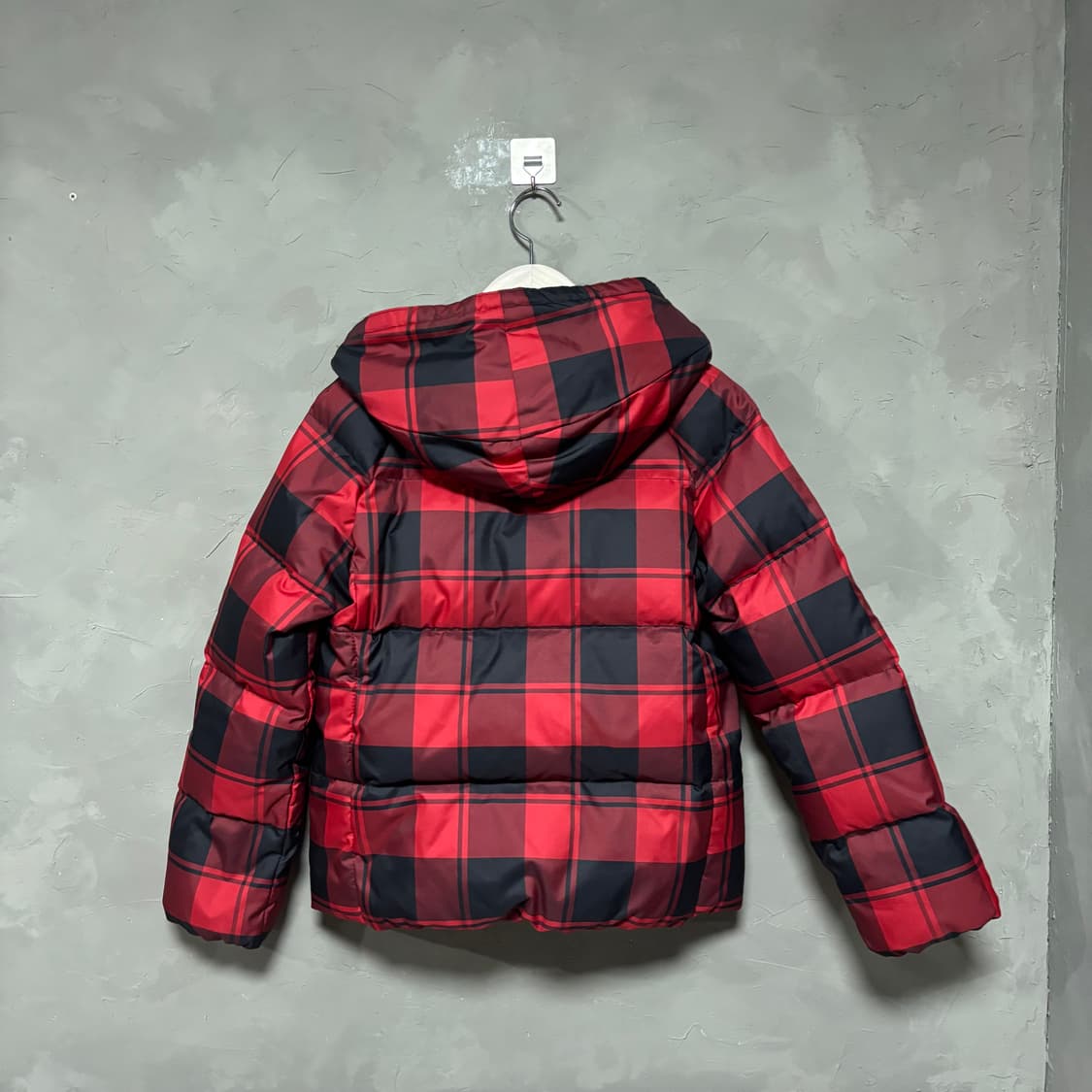 폴로 랄프로렌 체크패턴 푸퍼 다운 패딩 상품이미지4