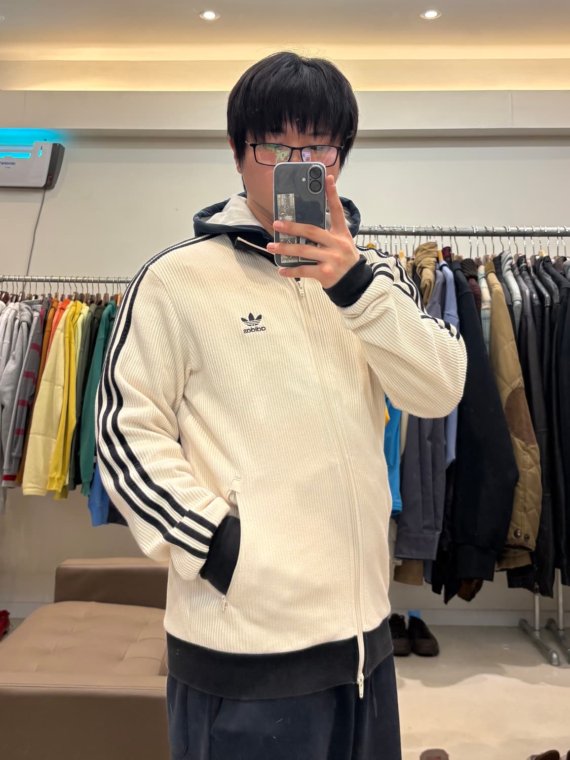 아디다스 바켄바우어 니트 트랙탑 상품이미지9