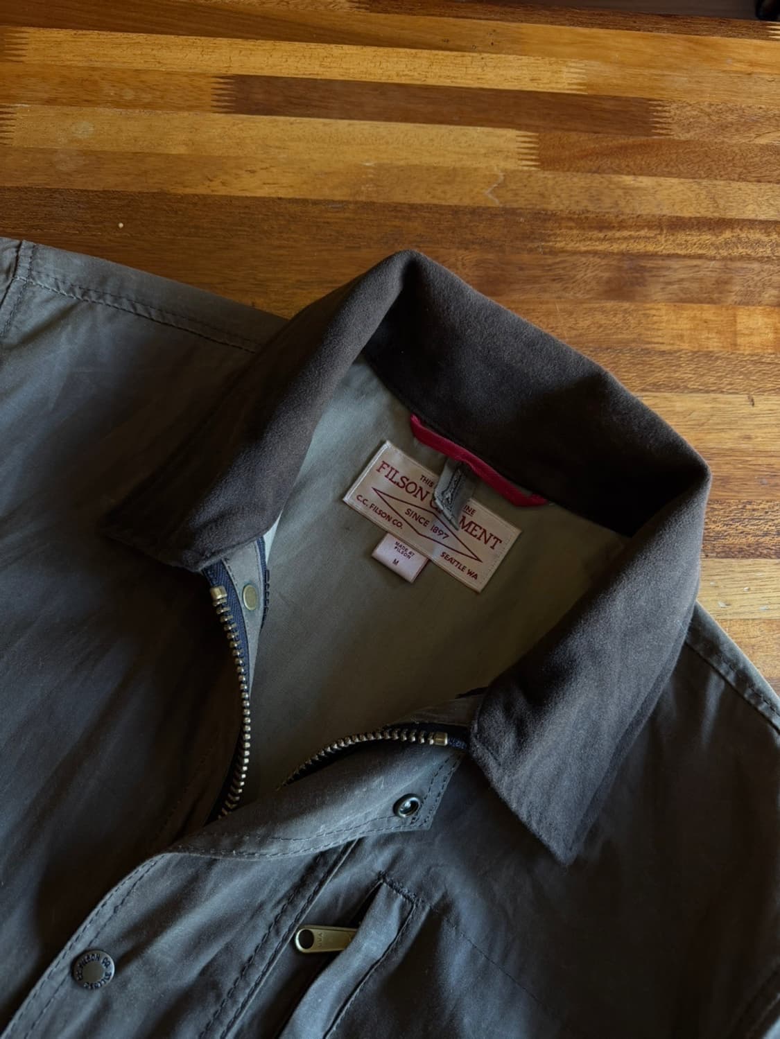 필슨 왁스코팅 헌팅자켓 남성100 상품이미지3