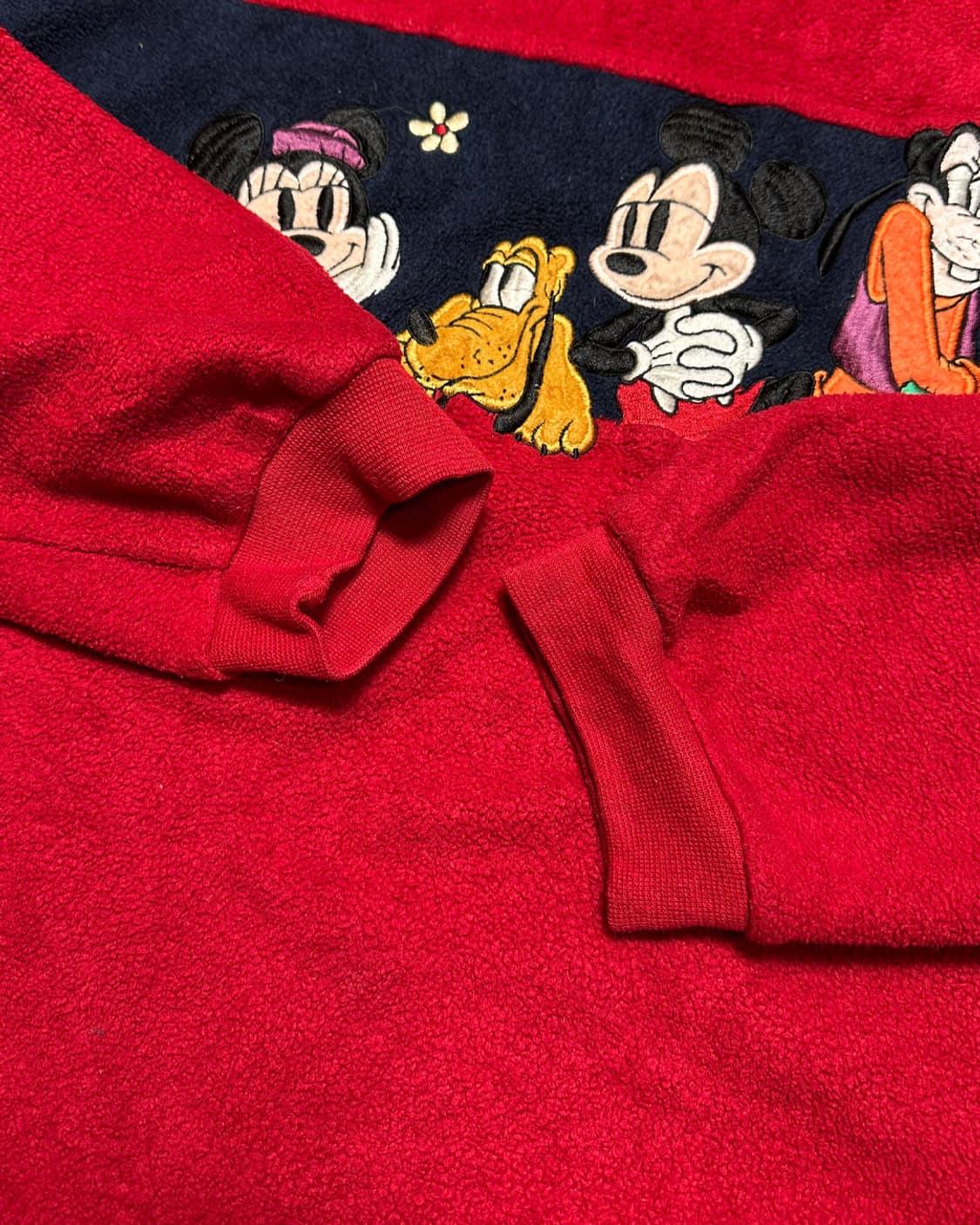 디즈니 후리스 미키마우스 자수 스웻셔츠 상품이미지4