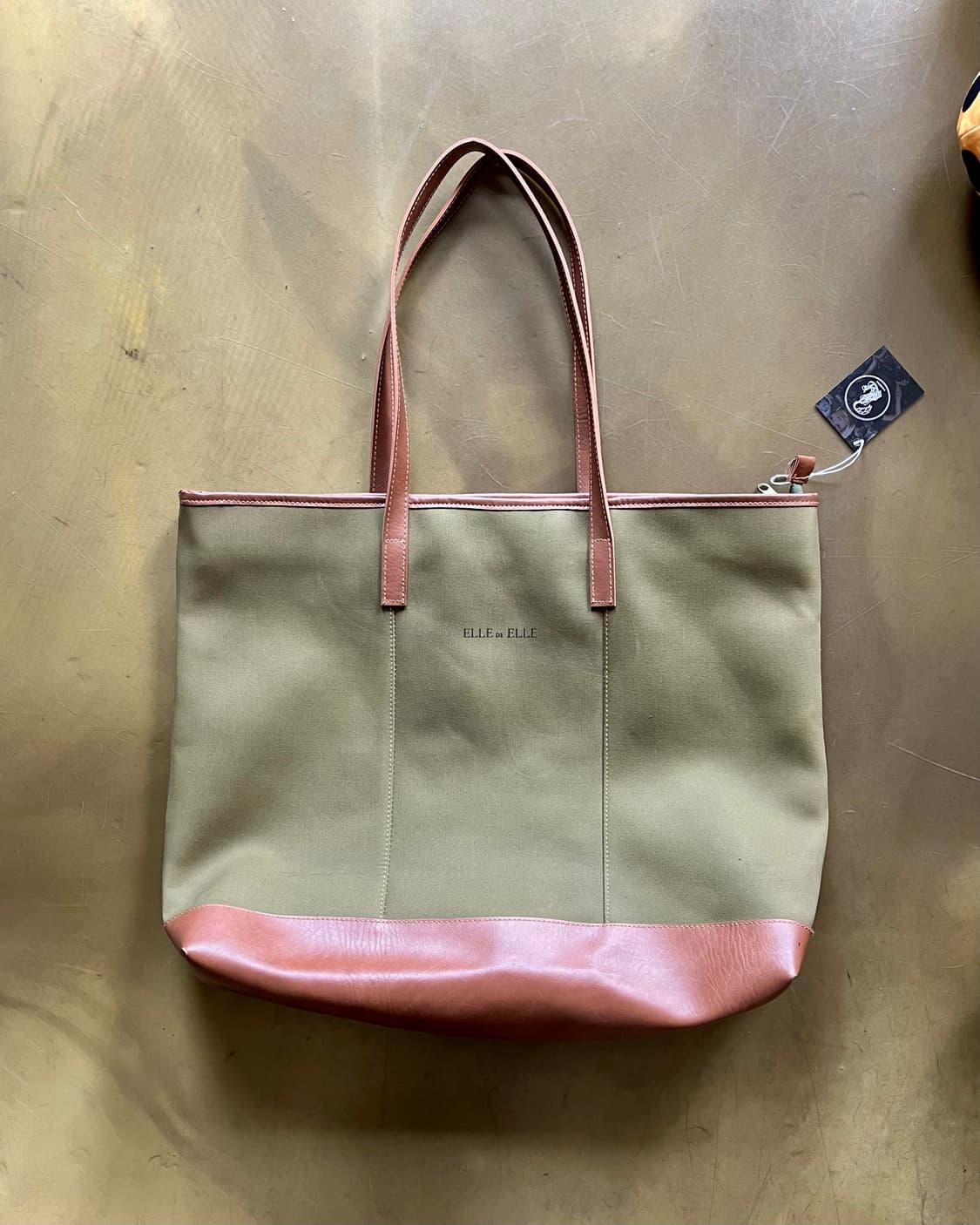 ELLE de ELLE Leather Trim Shopper Bag 상품이미지3