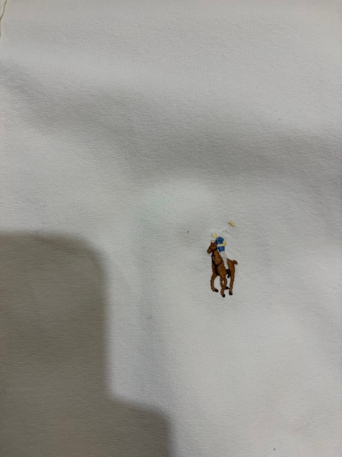 XXL) 90s 폴로 랄프로렌 야머스 셔츠 화이트 상품이미지5