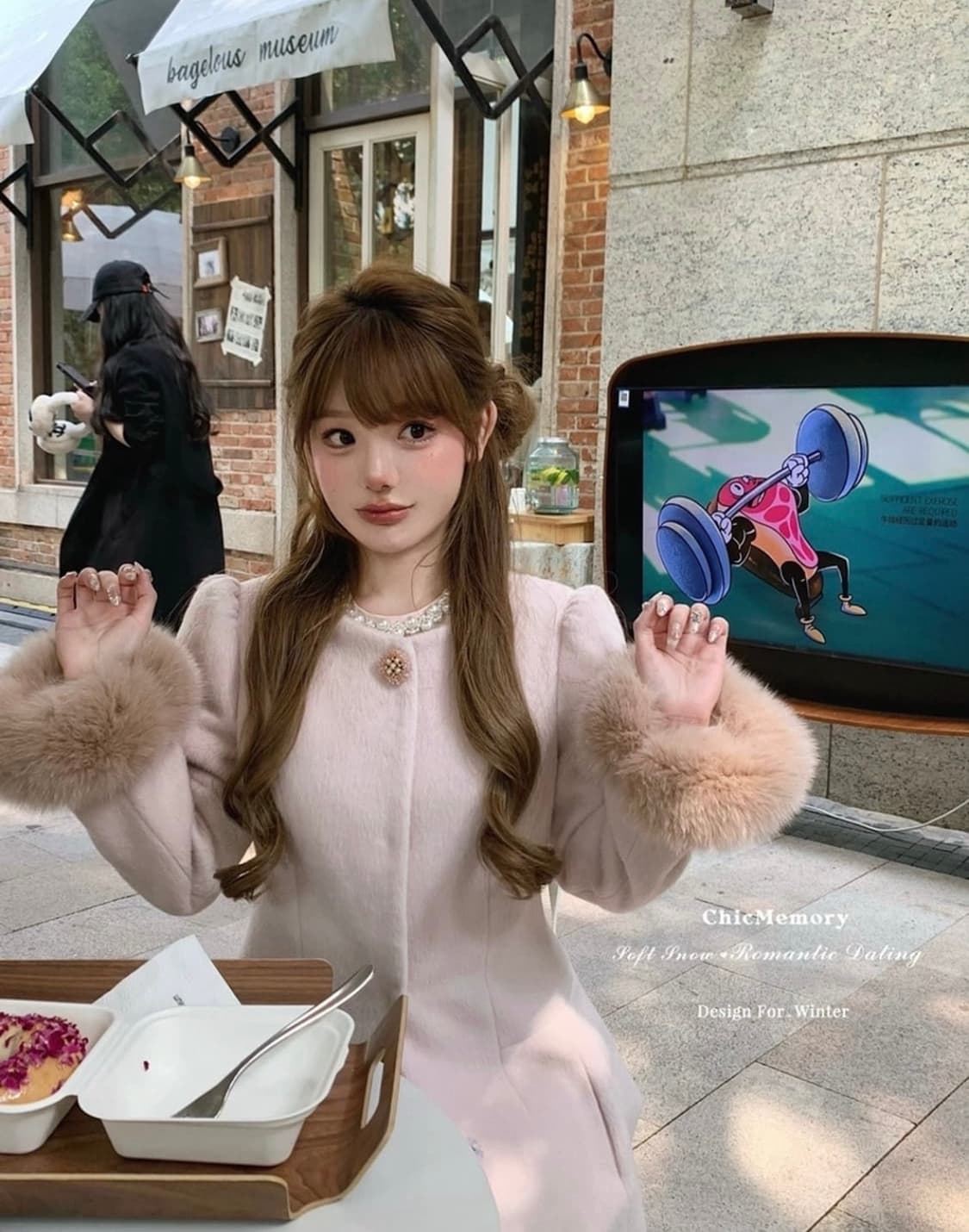 실연 쇼콜라티에 이사하라 사토미풍 코트 상품이미지3