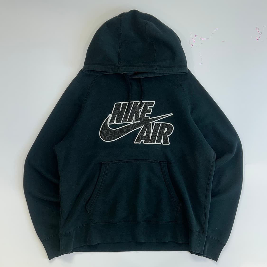 Nike air 나이키 에어 레오파드 로고 다크그린 후드티 상품이미지3