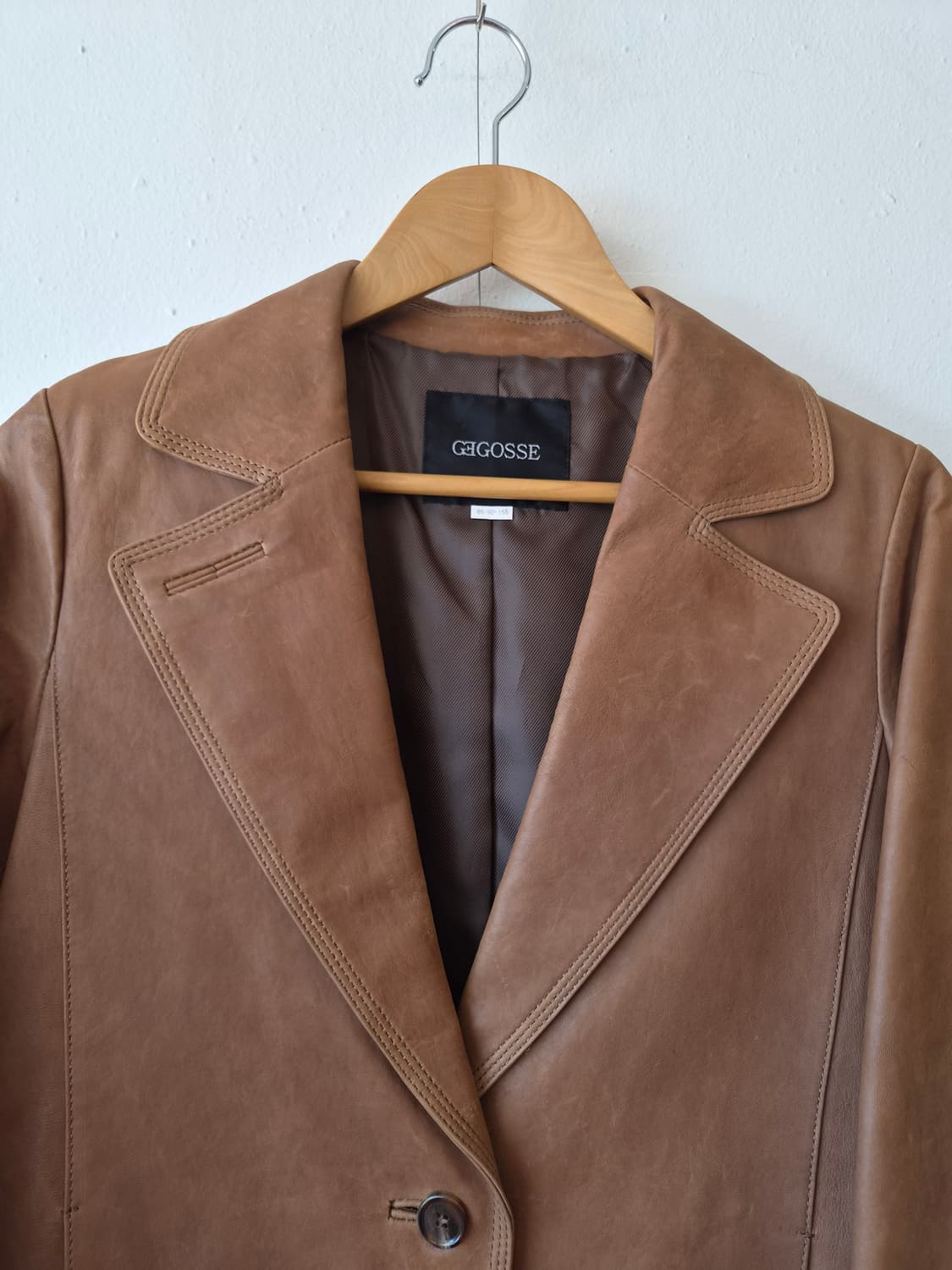 Gegosse 여성 칠부양가죽자켓 85-92-155 상품이미지1