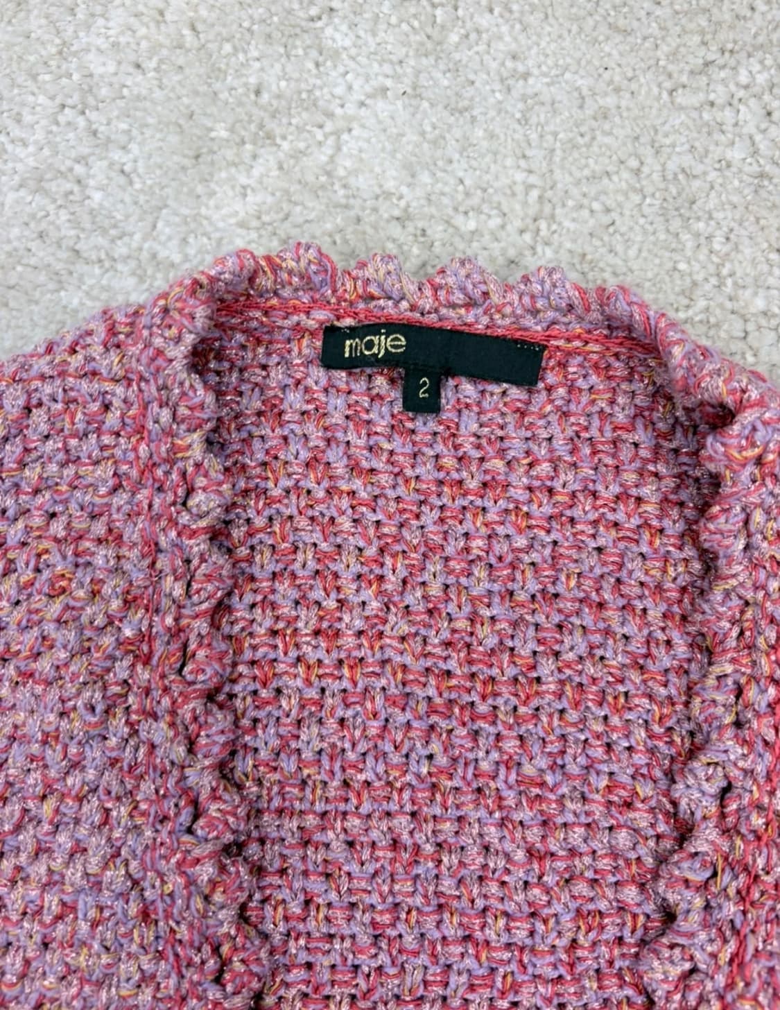 마쥬 크로셰 트위드 가디건 2사이즈 상품이미지10