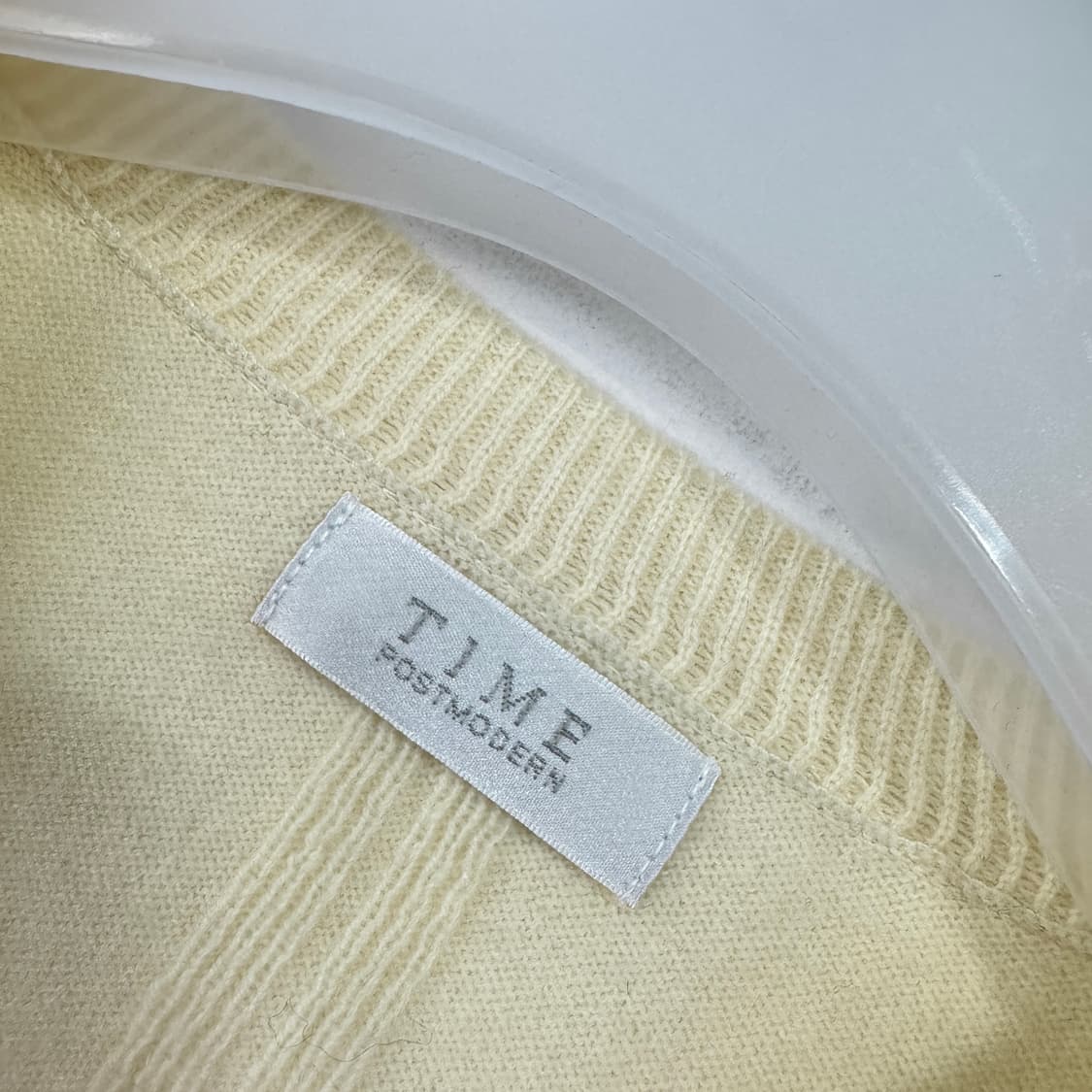 타임 울 캐시미어 니트 탑 상품이미지2