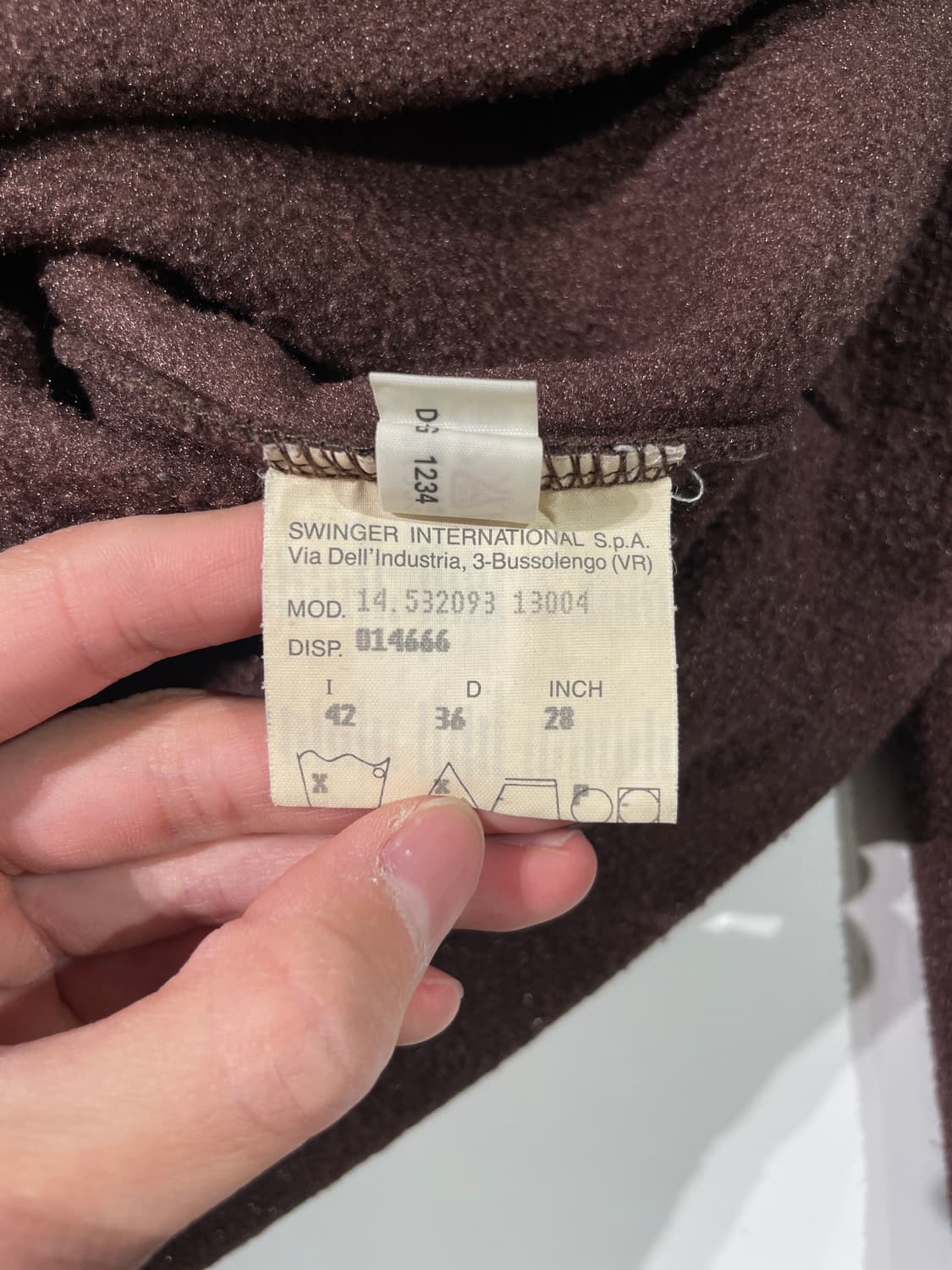 펜디 브라운 센터 로고 터틀넥 플리스 상품이미지8