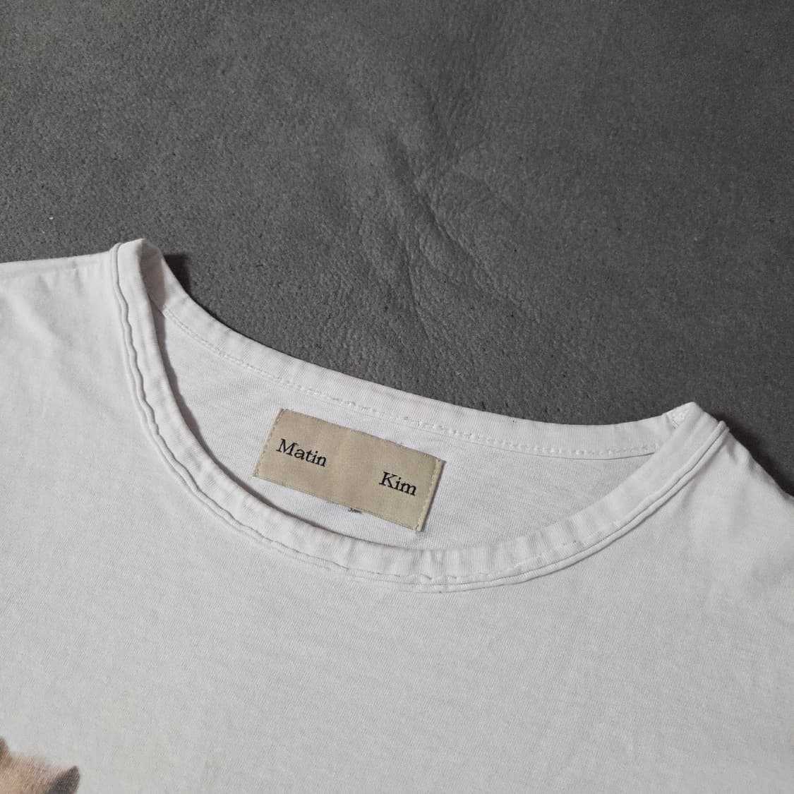 마뗑킴 러브유 반팔 티셔츠 상품이미지3