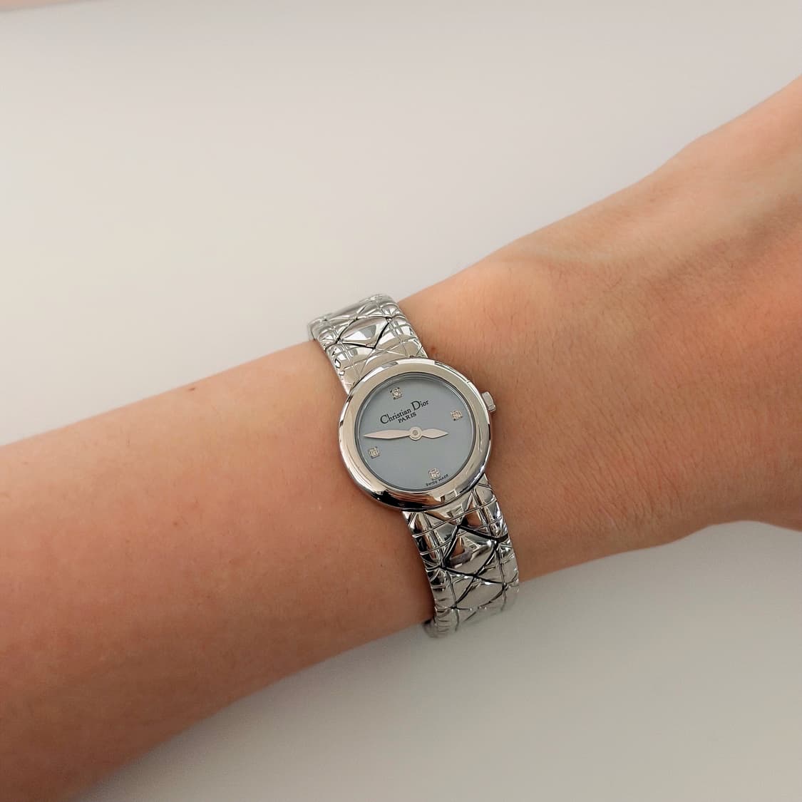빈티지 레이디 디올 4p 다이아 까나쥬 시계 상품이미지3