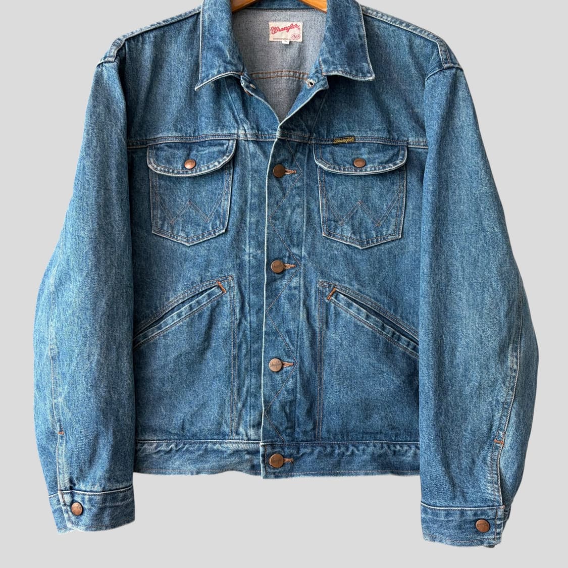 (L)90s-00s Wrangler 랭글러 124mj 데님자켓 상품이미지6