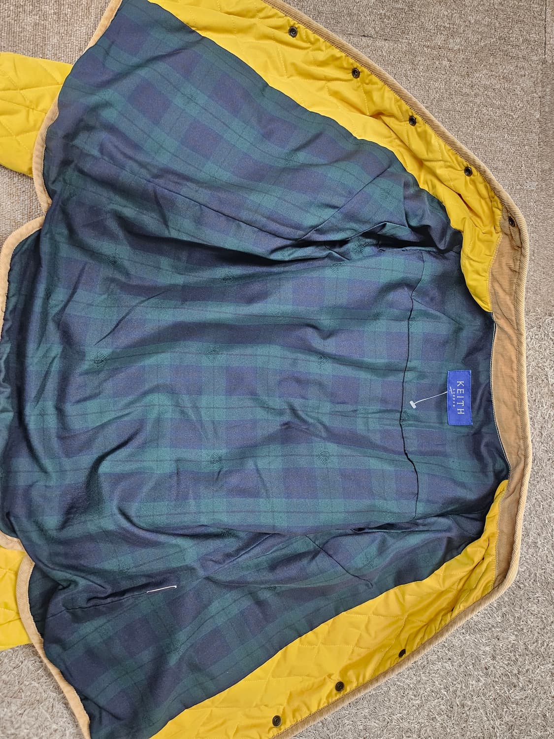 새상품 (55-66) KEITH 키이스 여성 누빔 퀼팅 자켓 상품이미지3