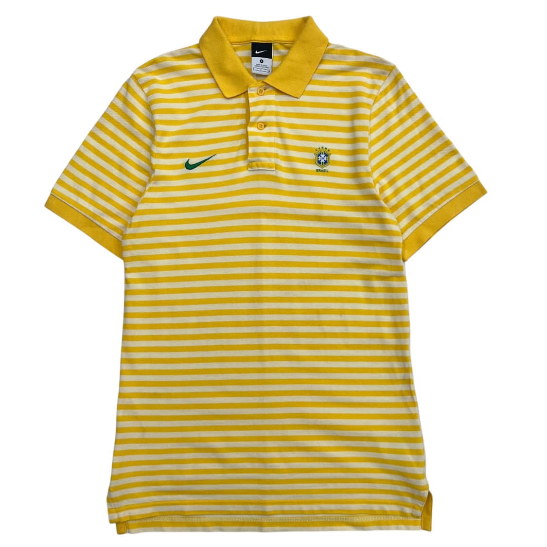 나이키 브라질 옐로우 단가라 pk반팔 S 상품이미지2