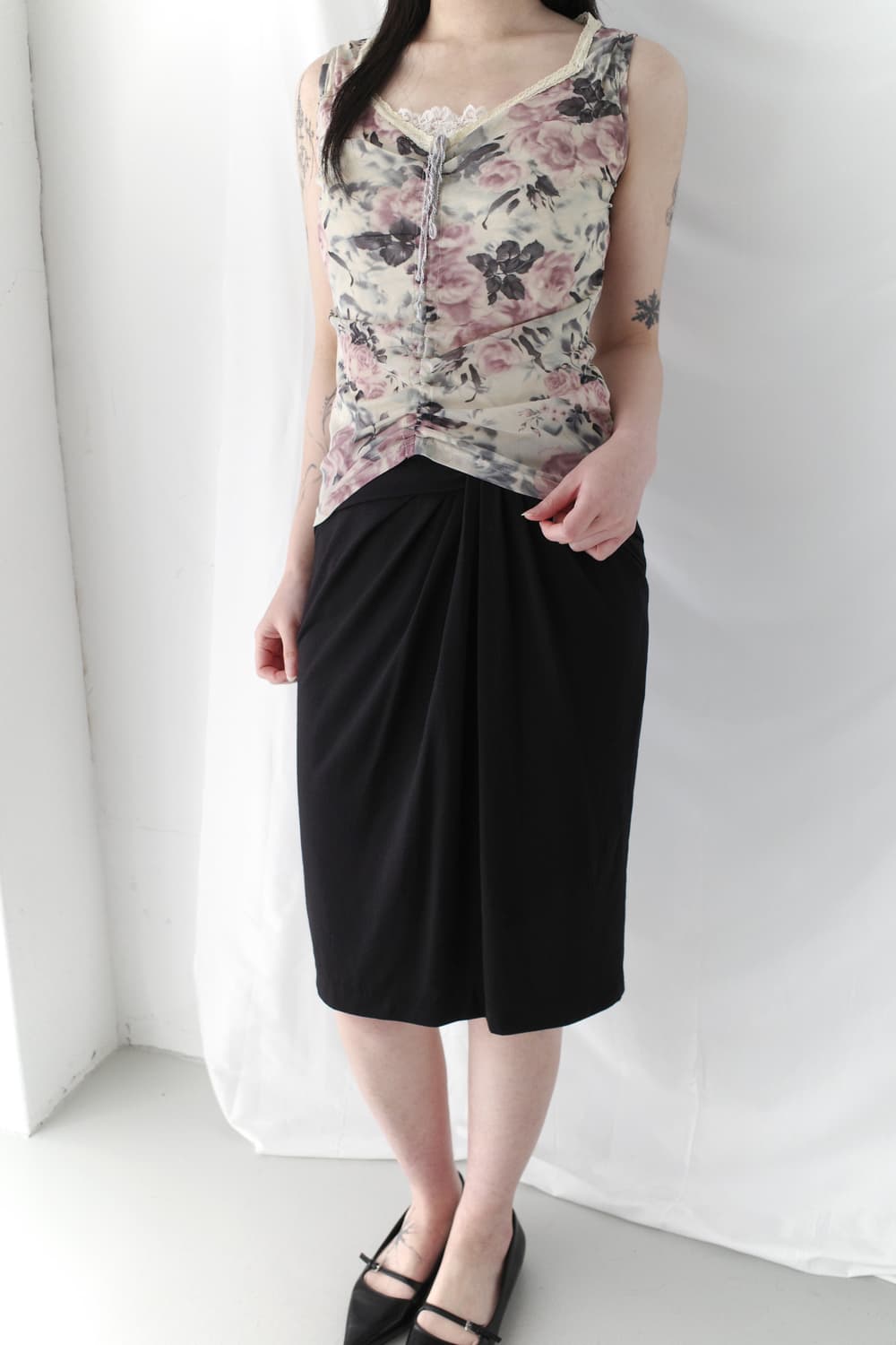 epoca) draping skirt  상품이미지7