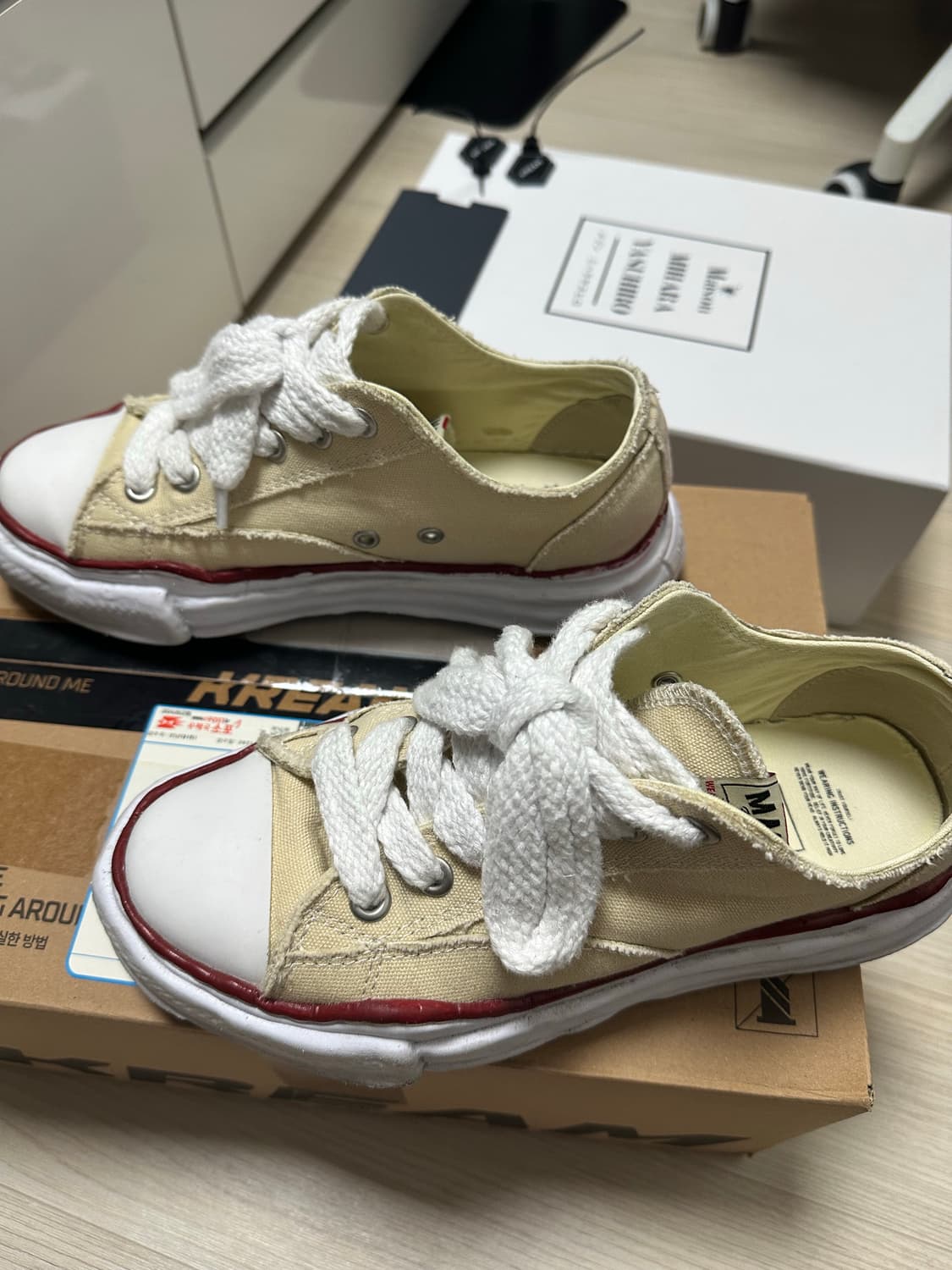 메종 미하라 야스히로 피터슨 og  내츄럴 eu41 상품이미지4