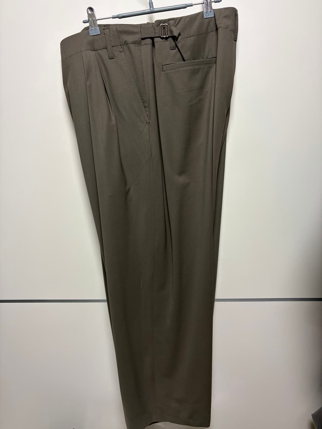유스 25ss Wrapped Pants brown  M 상품이미지2