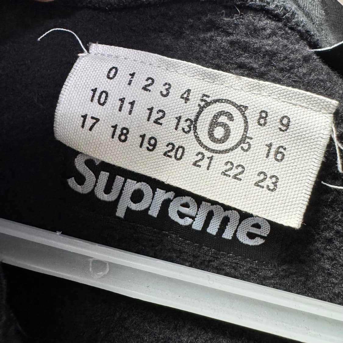 슈프림 x 메종 마르지엘라 24ss 후드집업 상품이미지6