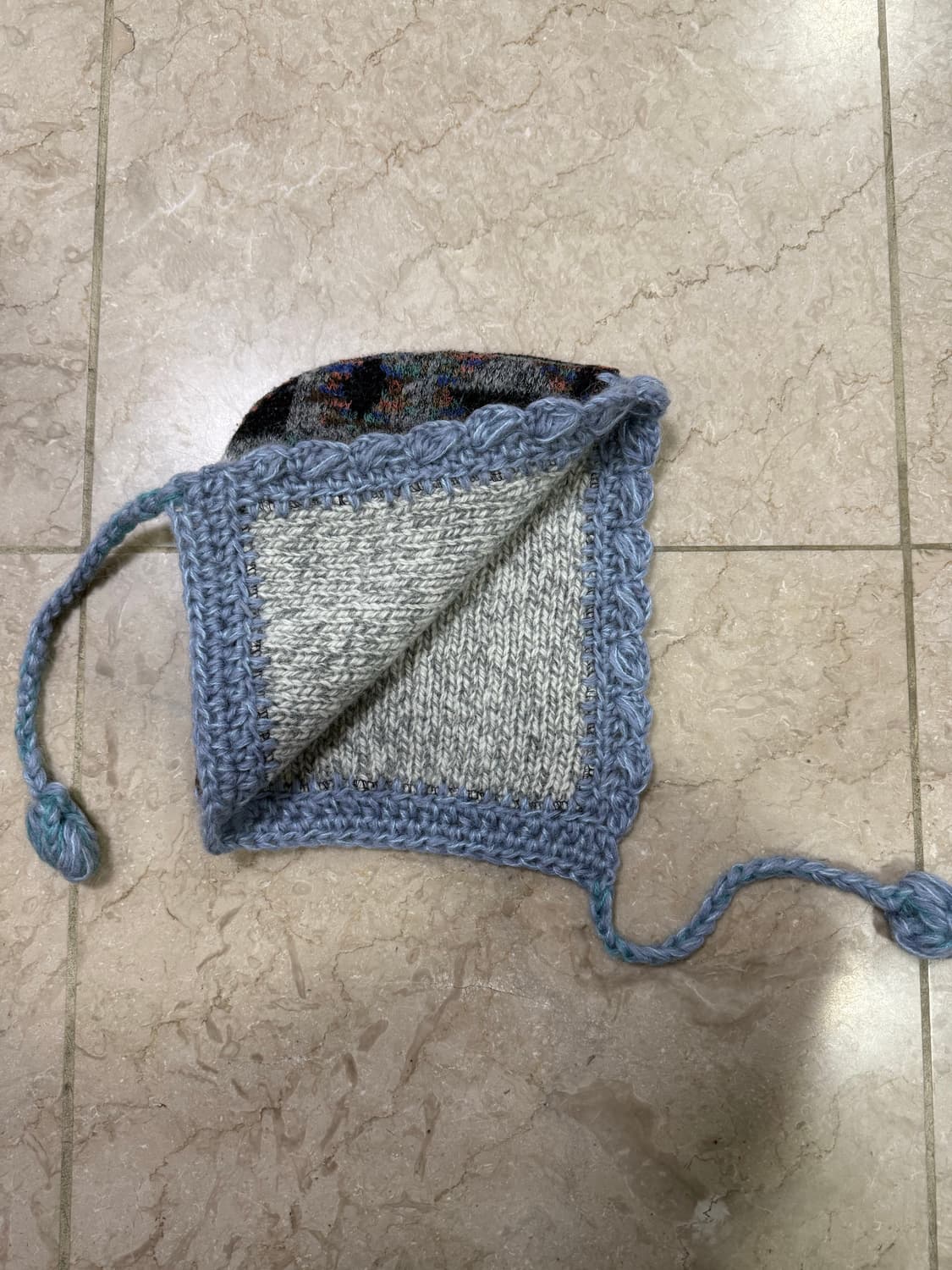 뜨개 털모자 상품이미지2