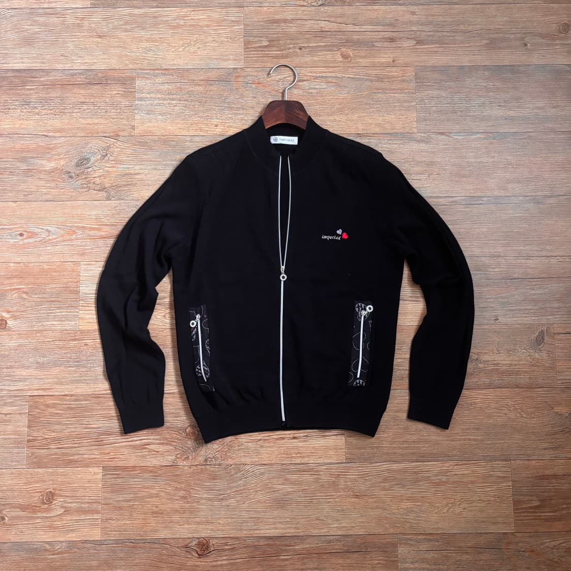 임페리얼 골프 여성 95 니트 집업 가디건 캐주얼 스포츠 상품이미지1