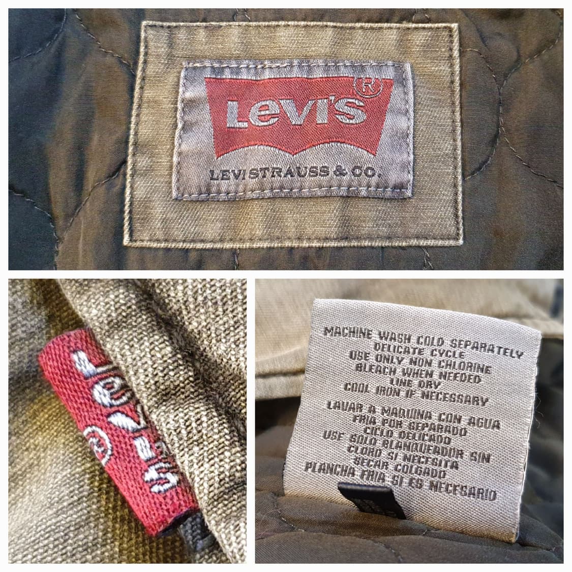 105.리바이스 빈티지 트러커 패딩점퍼 상품이미지9