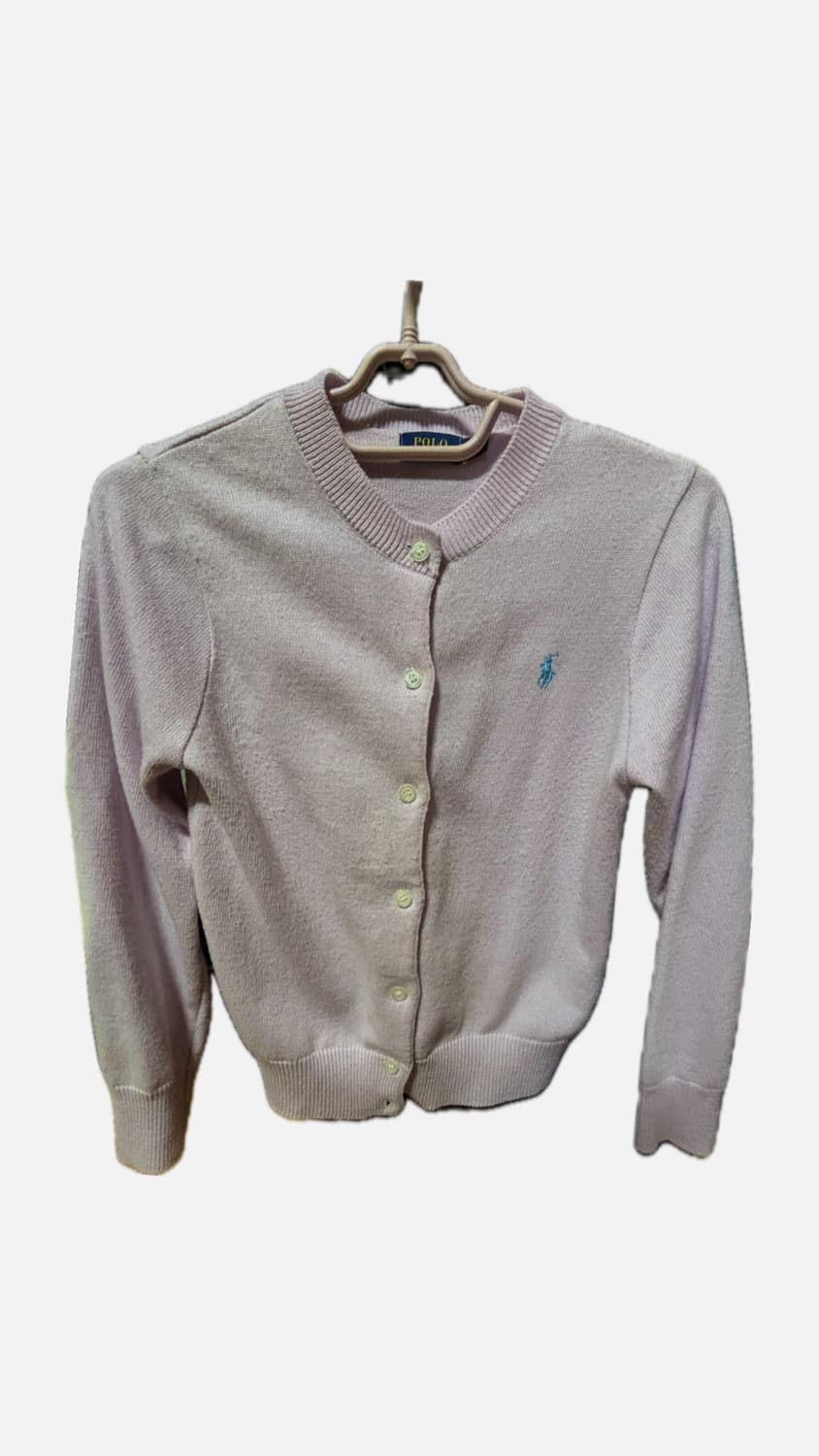 폴로 랄프로렌 가디건 라벤더 S 상품이미지1