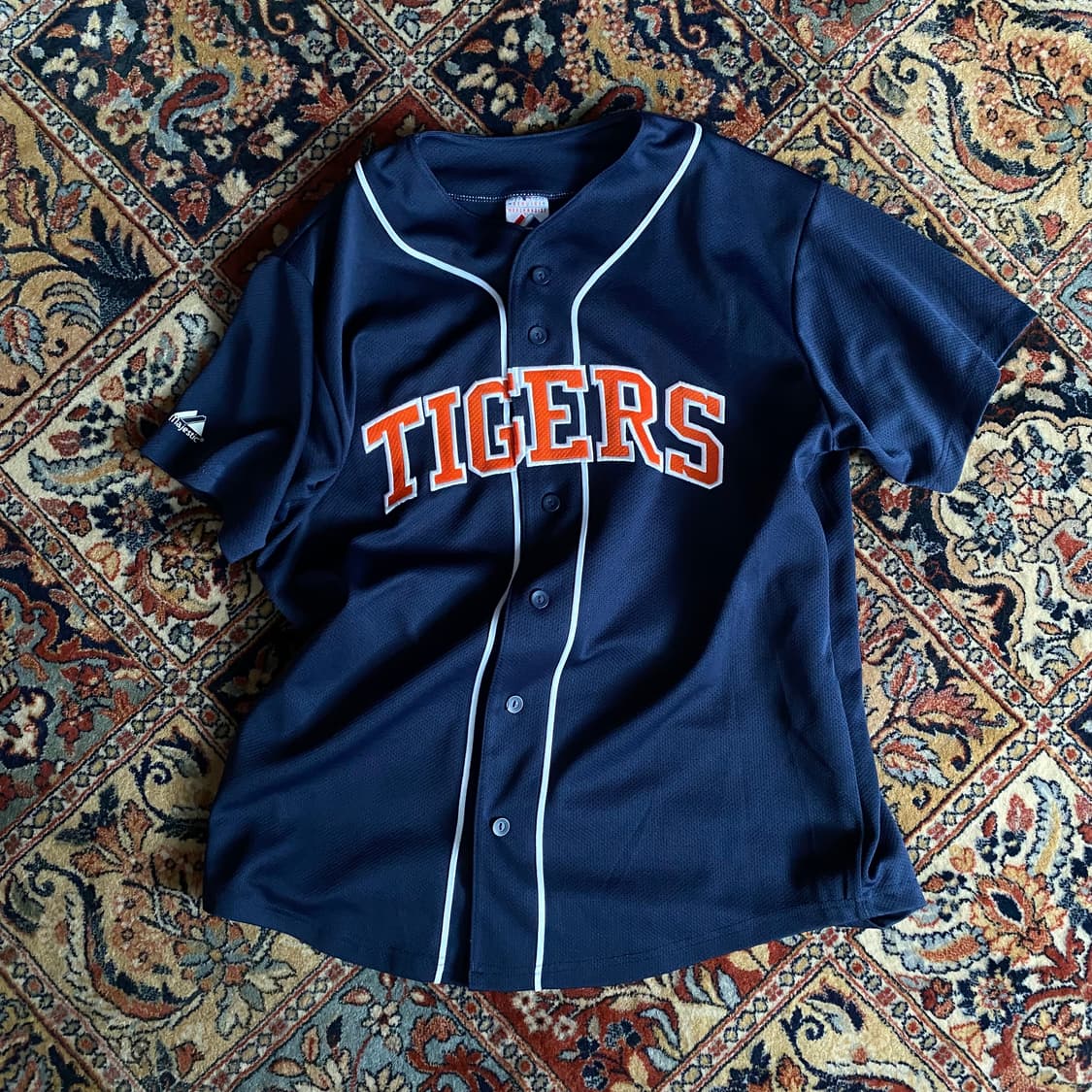🌊Majestic Detroit Tigers Baseball Jerse 상품이미지1