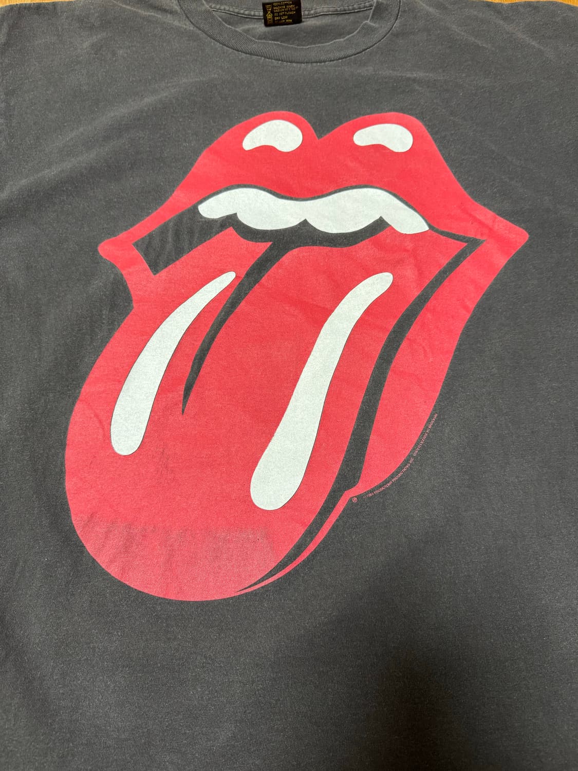 90s 롤링스톤즈 1994 부두라운지 빈티지 밴드티 하드페이딩 상품이미지3