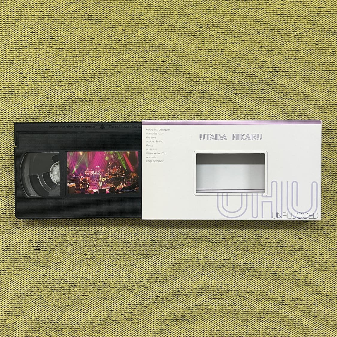 우타다 히카루 MTV 언플러그드 VHS Tape 2001 비디오 테이프 상품이미지2