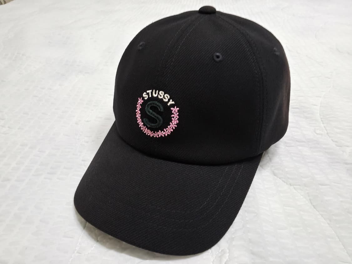 스투시 S로고 모자 볼캡 stussy 캡 모자 볼캡 검정색 상품이미지1