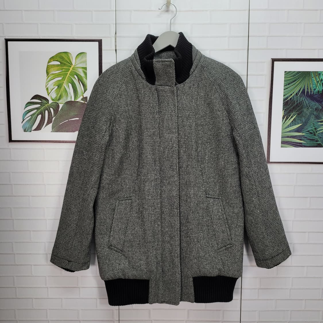 라코스테 모90% 블루종 패딩 집업 재킷 66사이즈 상품이미지1