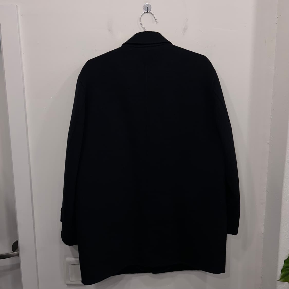 질리비체 덕다운 이너 케시미어블랜드 히든버튼 미니멀 코트 상품이미지5