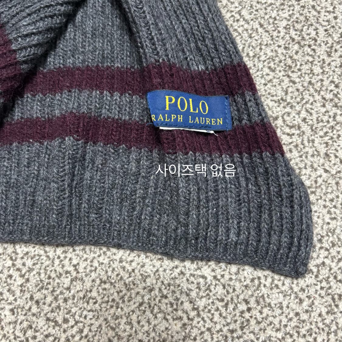[택포,램스울35] 폴로 랄프로렌 이태리 머플러 목도리 [A+] 상품이미지3