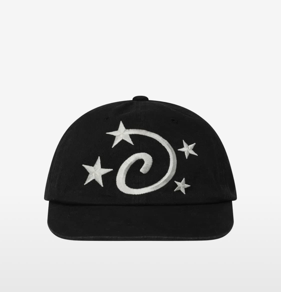 루저스클럽 워시드 스타 로고 캡 블랙 상품이미지2