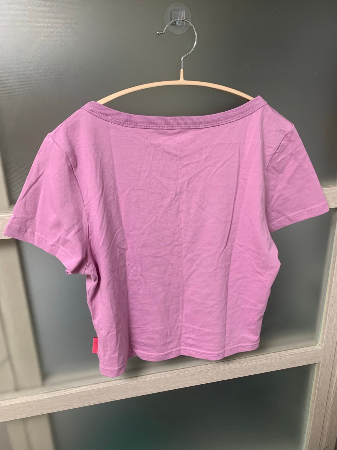 쉬이즈큐트 수피마U넥 그린 새상품&핑크 1회 착 일괄판매 상품이미지6