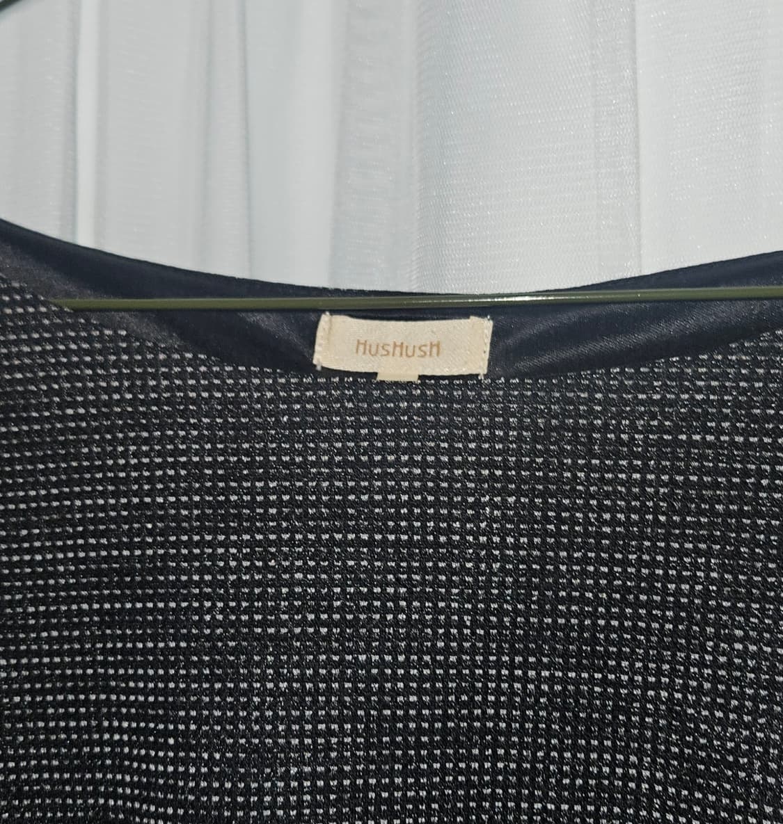 hushush 빈티지 보트넥 리본 니트 원피스 니혼진 공겜여주 히메갸루 상품이미지3