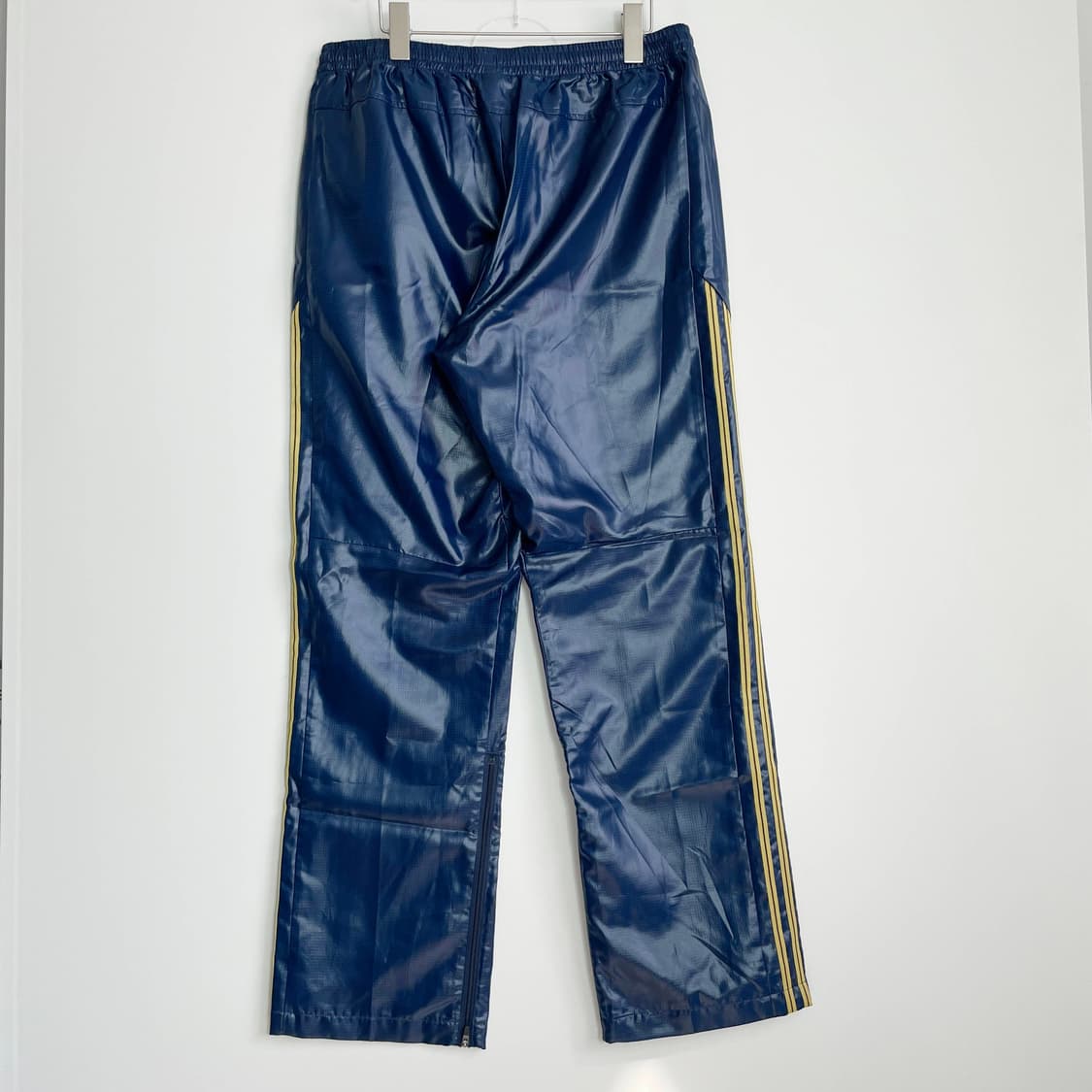 C1 아디다스 올드스쿨 클리마 프루프 배색 나일론 트랙 팬츠 34-36사 상품이미지3