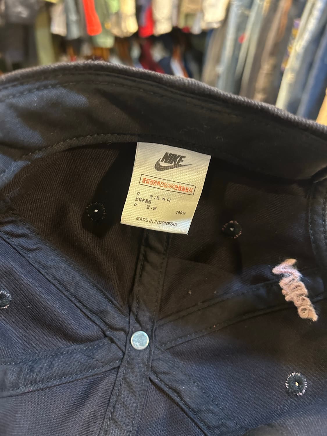 빈티지 나이키 싸커캡 상품이미지4