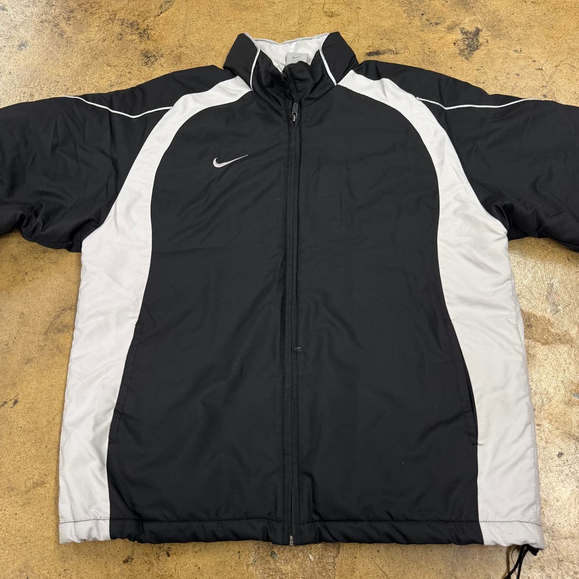 [정품/L] 나이키 토탈90 블랙 바람막이 자켓 b15 상품이미지3