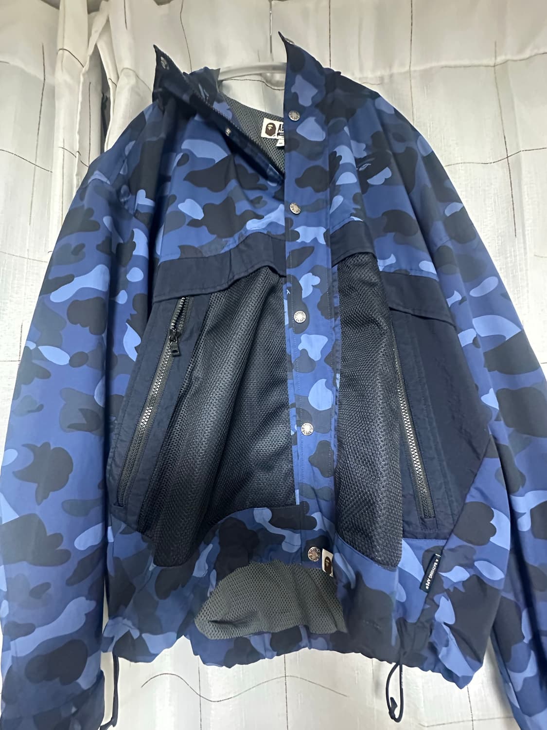 베이프 컬러 카모 후디 자켓 XL 상품이미지2